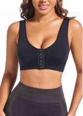 Black Scoop Push Up Bandeau Bra | thumb picture 