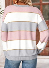 Multi Color Striped Sweatshirt | thumb picture 