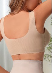 Gray Brown Color Push-up Scoop Bra | thumb picture 