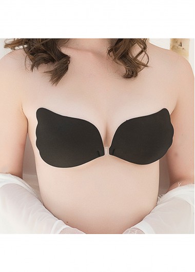 women clothes image of Black Color Silica gel Breast Stickers