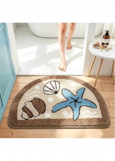 women clothes image of Light Coffee Marine Life Print Cat Paw Pad
