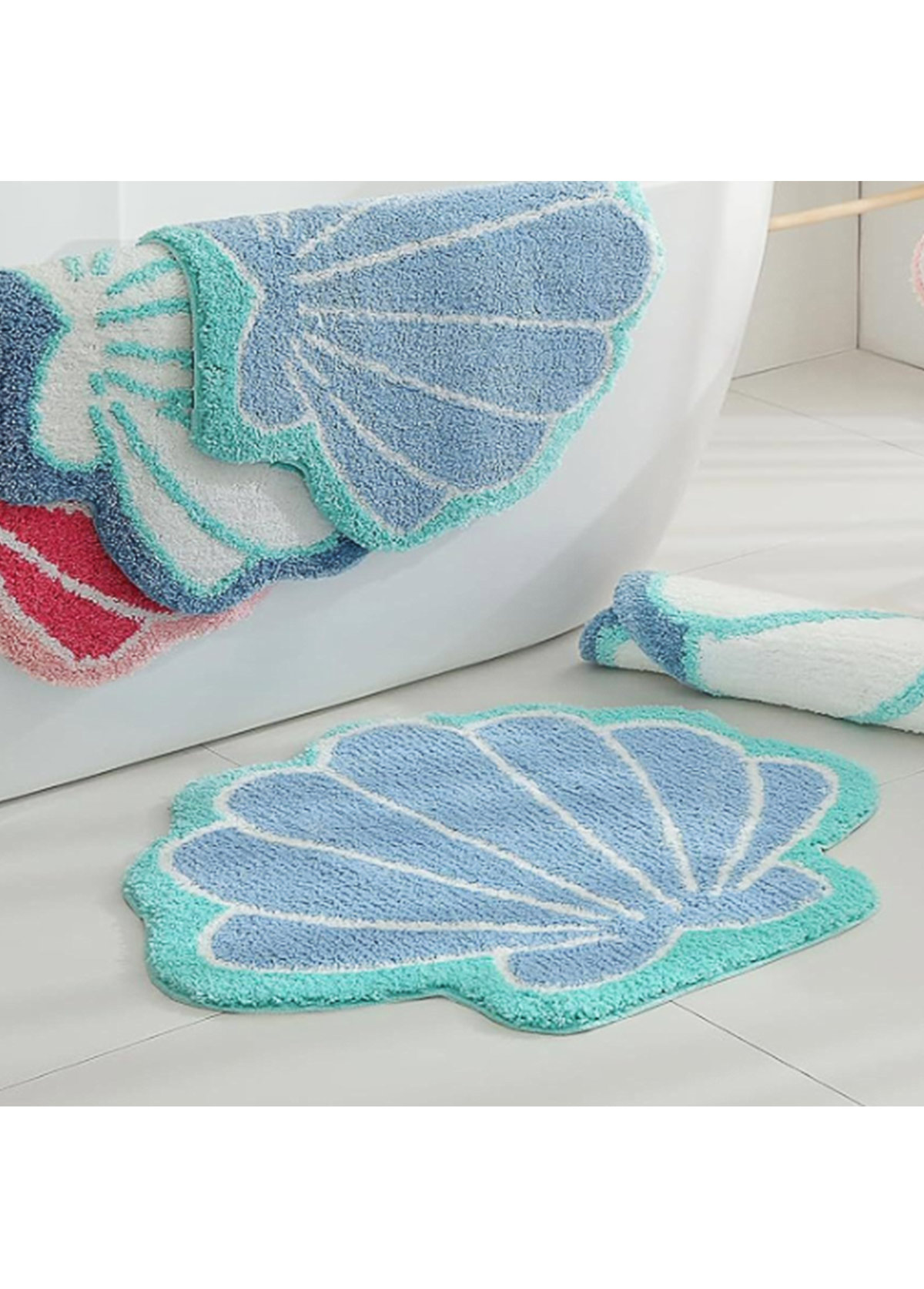 Light Blue Marine Life Print Cat Paw Pad | picture 3