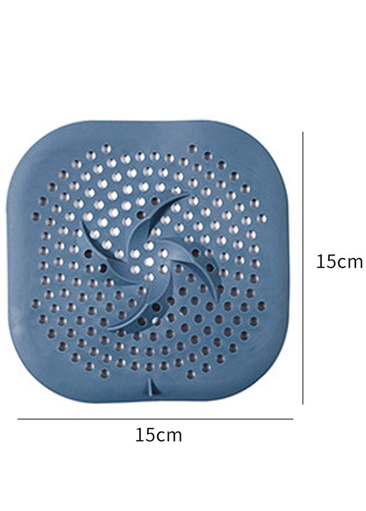 Rubber Dusty Blue Sink Floor Drain Hair Filter Catcher | picture 