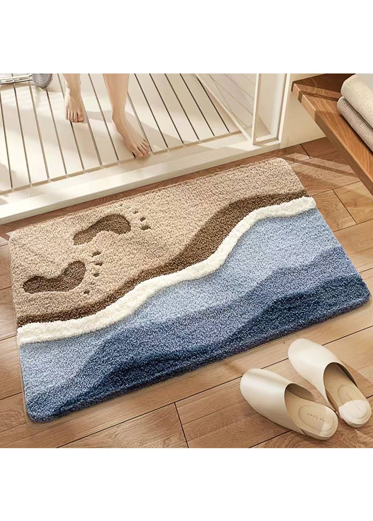 Multi Color Cat Paw Pad Bath Mat | picture 