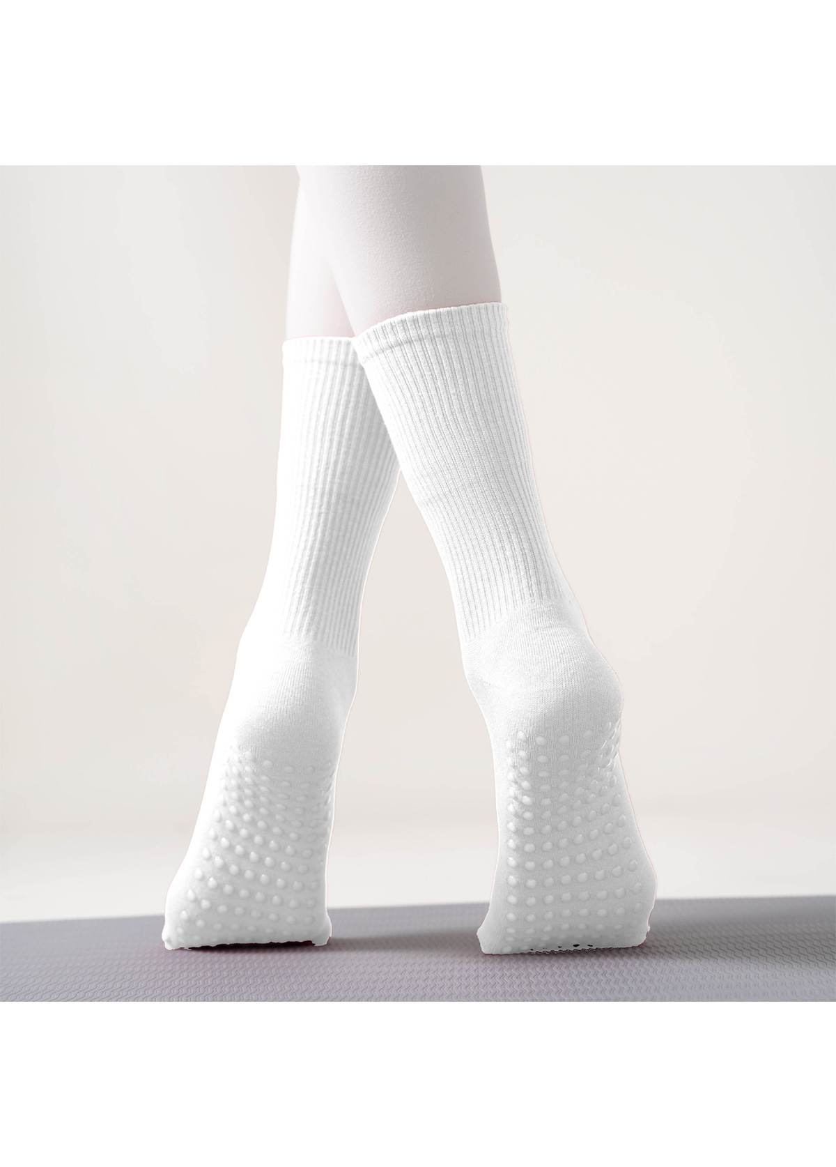 Multi Color Cotton Blend Mid Calf Socks | picture 