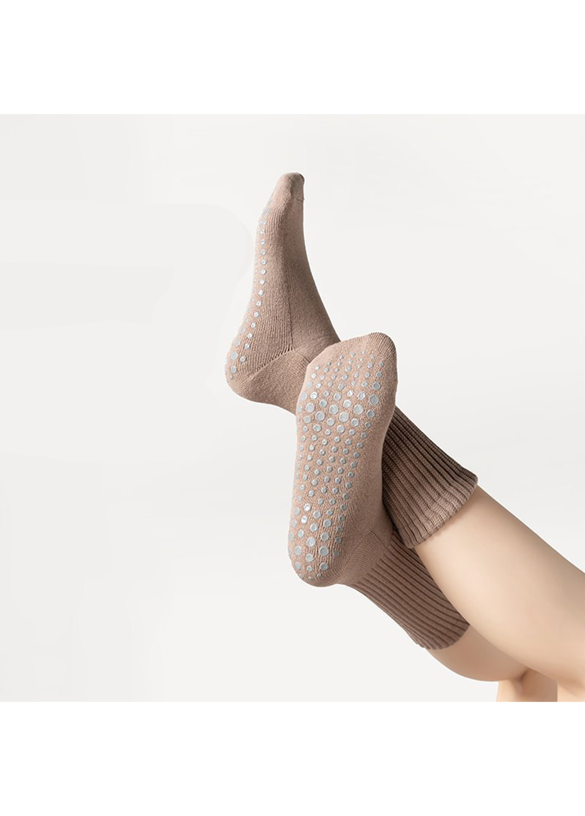 Multi Color Cotton Blend Mid Calf Socks | picture 