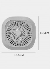 Grey Square Rubber Material Floor Drain | thumb picture 