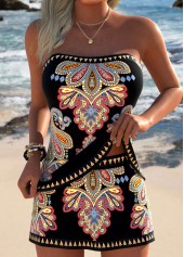 Multi Color Mid Waisted Tummy Coverage Tankini Set | thumb picture 