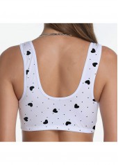 White Color Lace V Neck Bra | thumb picture 