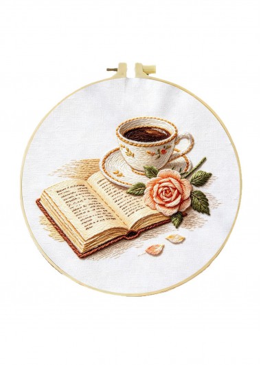 women clothes image of Austen Afternoon Tea Embroidery Kit Beginner Friendly