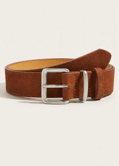 women clothes image of Dark Coffee Faux Leather Square Belt