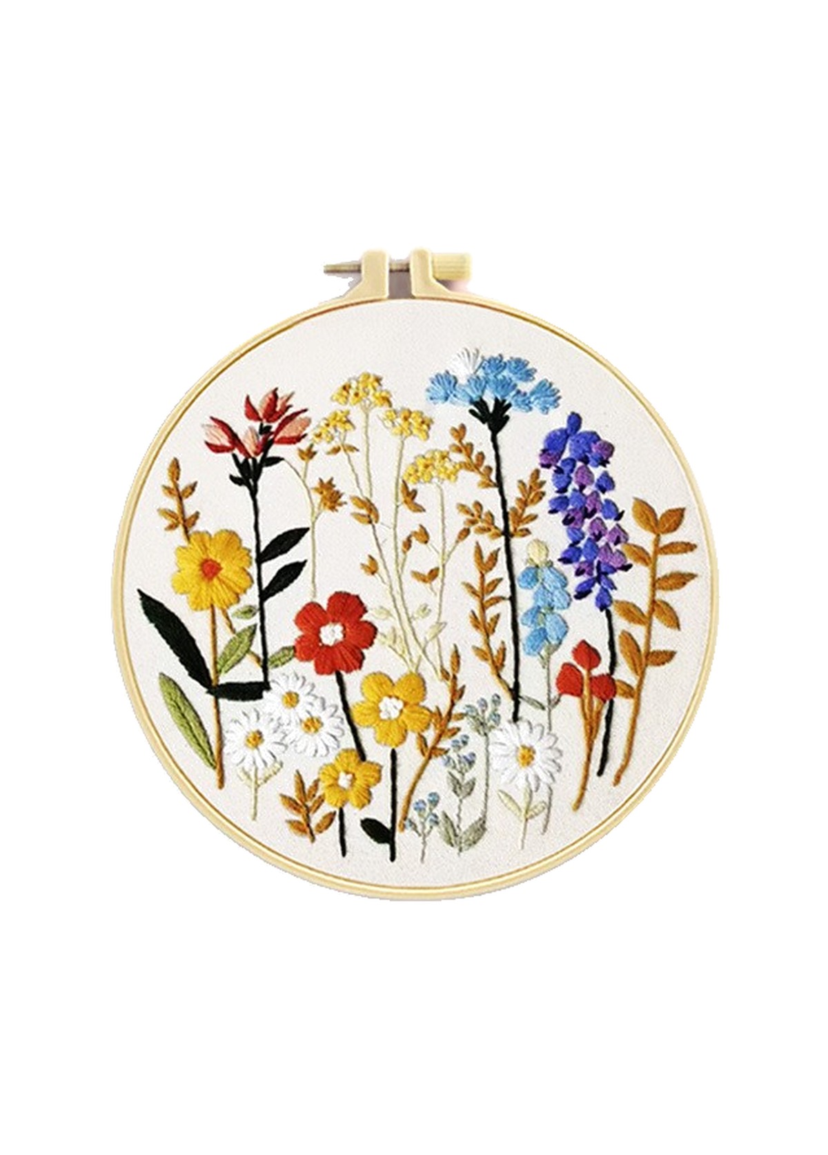 Secret Garden Wildflowers Embroidery Kit Beginner Friendly | picture 