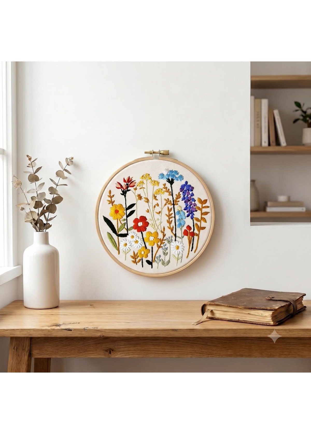 Secret Garden Wildflowers Embroidery Kit Beginner Friendly | picture 