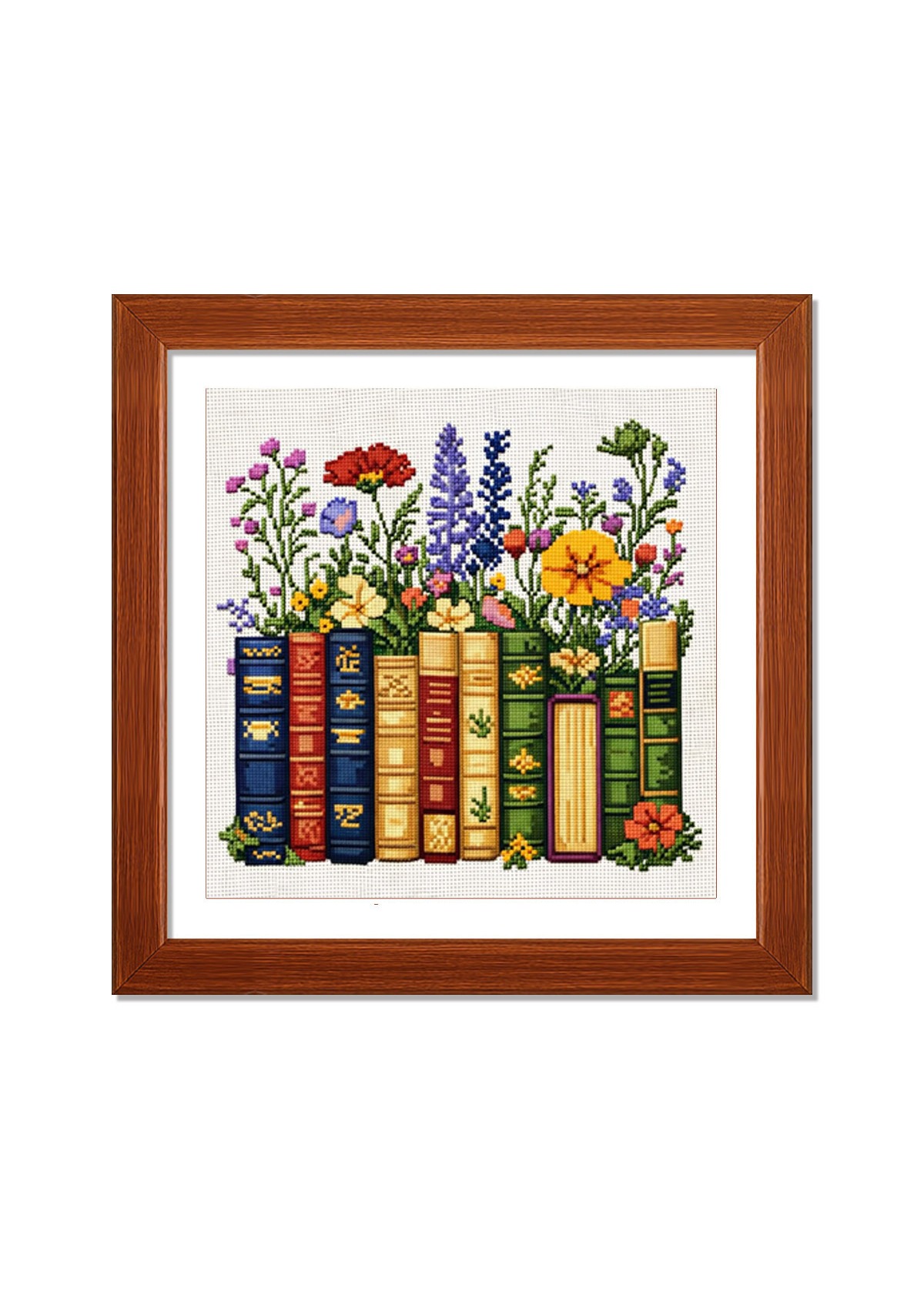 Book and Blossoms Cross Stitch Kit Beginner Friendly | picture 