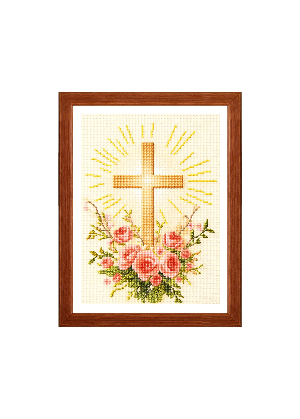 Flower Bookmark Cross Stitch Kit Beginner Friendly DIY Gift | picture 