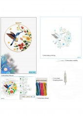 Humming Bird Embroidery Kit Beginner Friendly | thumb picture 