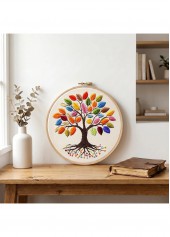 Dappled Arbor Tree Embroidery Kit Beginner Friendly | thumb picture 