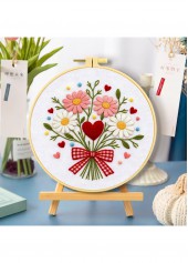 Butterfly and Wildflowers Embroidery Kit Beginner Friendly | thumb picture 