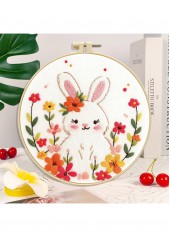 Fairytale Rabbit Embroidery Kit Beginner Friendly | thumb picture 