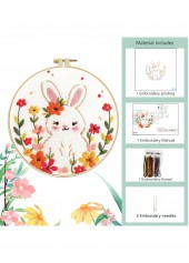 Fairytale Rabbit Embroidery Kit Beginner Friendly | thumb picture 