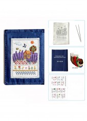 Stitcher's Folio Stitch Sampler Embroidery Kit Beginner Friendly | thumb picture 