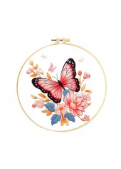Butterfly Cross Stitch Kit Beginner Friendly- Literary-Inspired