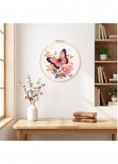 Butterfly Cross Stitch Kit Beginner Friendly- Literary-Inspired | thumb picture 