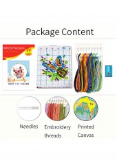 Butterfly Cross Stitch Kit Beginner Friendly- Literary-Inspired | thumb picture 