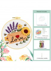 Enfolded Affection Letter Embroidery Kit Beginner Friendly | thumb picture 
