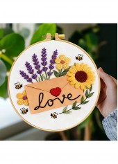 Enfolded Affection Letter Embroidery Kit Beginner Friendly | thumb picture 