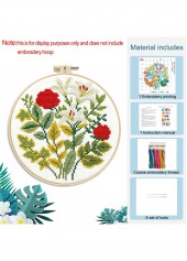Roses and Lilies Cross Stitch Kit Beginner Friendly | thumb picture 