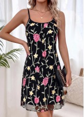 Black Two-piece Long Sleeve Round Neck Dress and Cardigan | thumb picture 