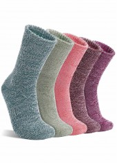 Multi Color Low Cut Cotton Blend Socks