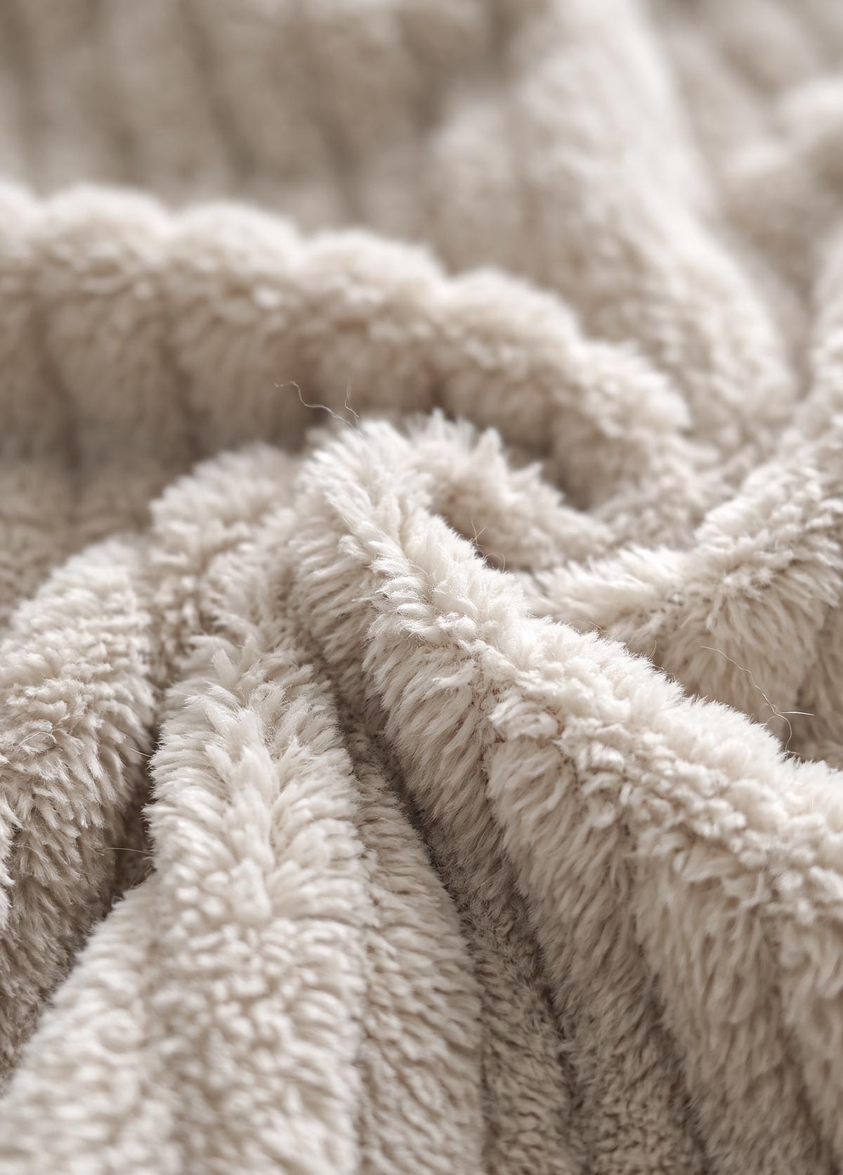 Beige Button Long Sleeve Turn Down Collar Coat 4