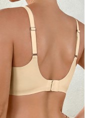 Skin Color Wire Free Padded Scoop Bra | thumb picture 