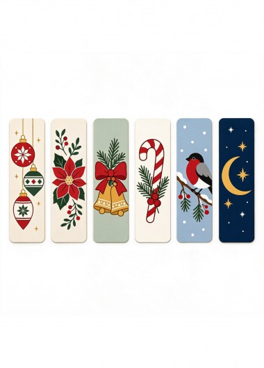 women clothes image of Winter Pages Botanical Bookmarks Cross Stitch Kit