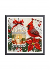 Lamplit Cardinal Cardinal Cross Stitch Kit