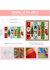 Merry Company Christmas Character Bookmarks Cross Stitch Kit 4